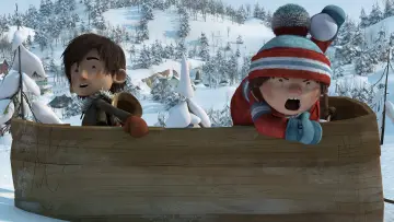 Zasłona do filmu "La guerre des tuques 3D" #450494