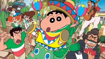 Zasłona do filmu "クレヨンしんちゃん オラの引越し物語 サボテン大襲撃" #426685