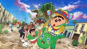 Zasłona do filmu "クレヨンしんちゃん オラの引越し物語 サボテン大襲撃" #426690