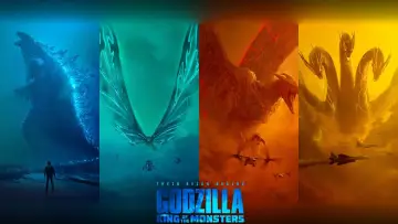 Zasłona do filmu "Godzilla II: Król potworów" #14411