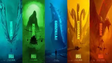 Zasłona do filmu "Godzilla II: Król potworów" #14414