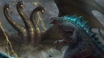 Zasłona do filmu "Godzilla II: Król potworów" #312891
