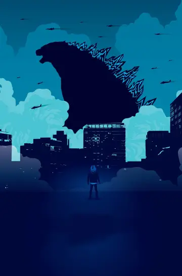 Plakat do filmu "Godzilla II: Król potworów" #312909