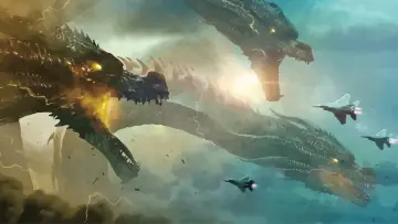 Zasłona do filmu "Godzilla II: Król potworów" #618200