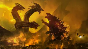 Zasłona do filmu "Godzilla II: Król potworów" #618213