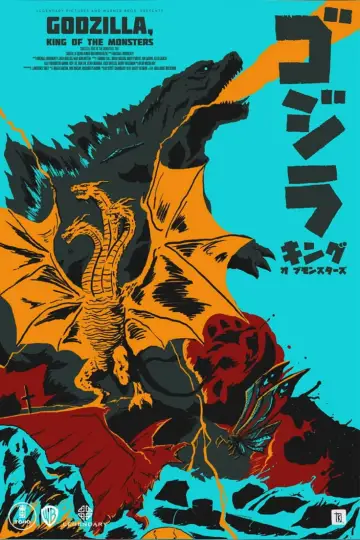 Plakat do filmu "Godzilla II: Król potworów" #618254