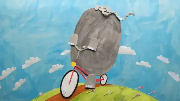 Zasłona do filmu "Le vélo de l
