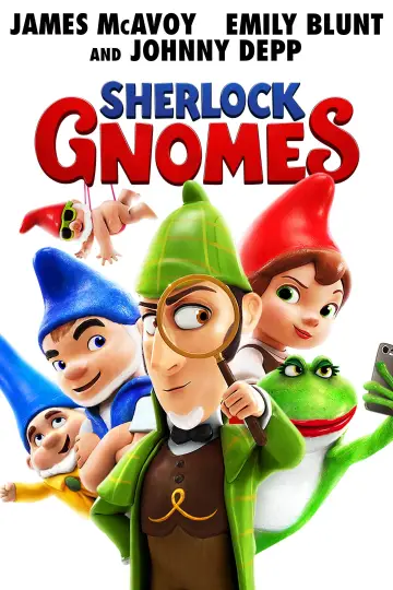 Plakat do filmu "Gnomeo i Julia. Tajemnica zaginionych krasnali" #326959