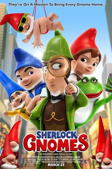 Plakat do filmu "Gnomeo i Julia. Tajemnica zaginionych krasnali" #326960