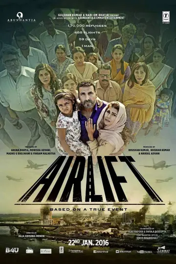 Plakat do filmu "Airlift" #1192515