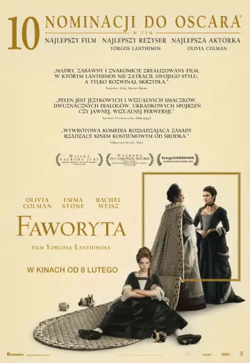 Plakat do filmu "Faworyta" #743275