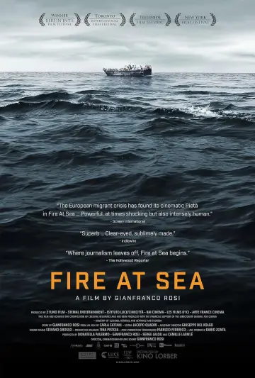 Plakat do filmu "Fuocoammare. Ogień na morzu" #1876674