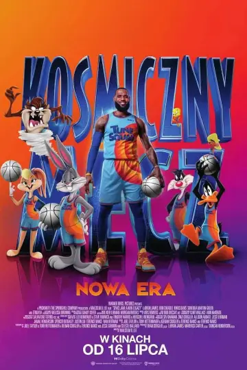 Plakat do filmu "Kosmiczny mecz: Nowa era" #619420