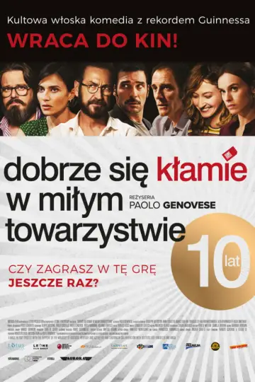 Plakat do filmu "Dobrze się kłamie w miłym towarzystwie" #796447