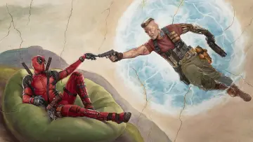 Zasłona do filmu "Deadpool 2" #169155