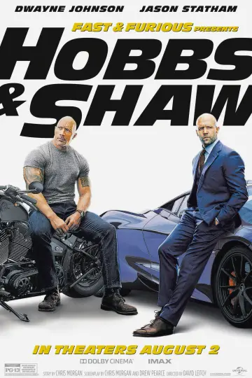 Plakat do filmu "Szybcy i wściekli: Hobbs i Shaw" #571255