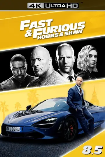 Plakat do filmu "Szybcy i wściekli: Hobbs i Shaw" #571259