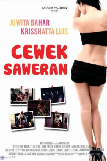 Cewek saweran plakat