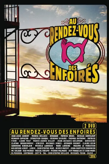 Les Enfoirés 2016 - Au rendez-vous des Enfoirés plakat