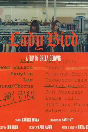 Plakat do filmu "Lady Bird" #790908