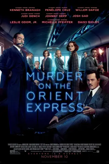 Plakat do filmu "Morderstwo w Orient Expressie" #38101