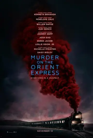 Plakat do filmu "Morderstwo w Orient Expressie" #38102