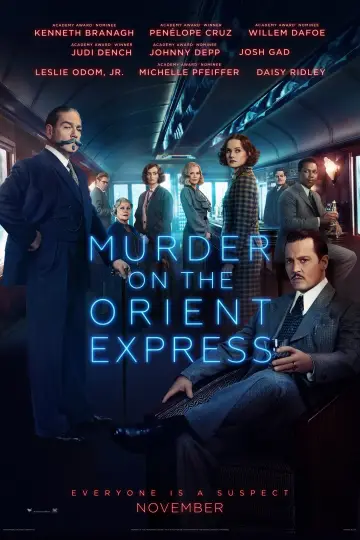 Plakat do filmu "Morderstwo w Orient Expressie" #38104