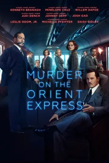 Plakat do filmu "Morderstwo w Orient Expressie" #38105