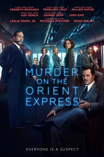 Plakat do filmu "Morderstwo w Orient Expressie" #38106