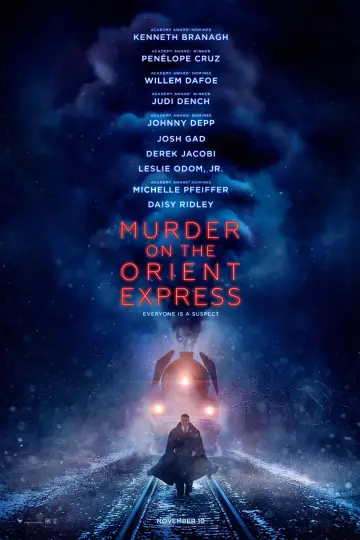 Plakat do filmu "Morderstwo w Orient Expressie" #38130