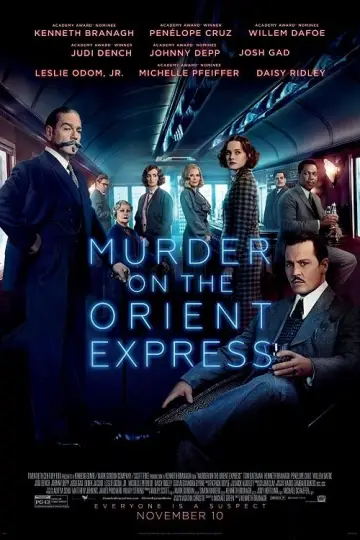 Plakat do filmu "Morderstwo w Orient Expressie" #38137