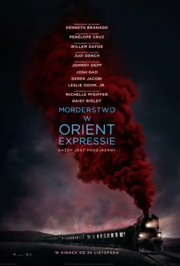 Plakat do filmu "Morderstwo w Orient Expressie" #586433