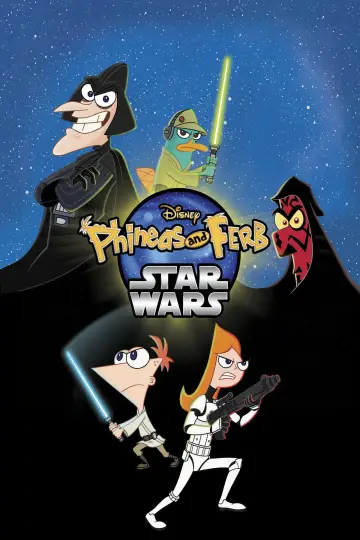 Plakat do filmu "Fineasz i Ferb: Star Wars" #120263