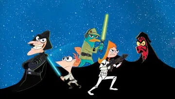 Zasłona do filmu "Fineasz i Ferb: Star Wars" #397603