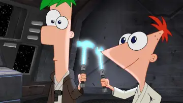Zasłona do filmu "Fineasz i Ferb: Star Wars" #397606