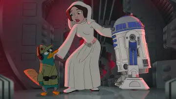 Zasłona do filmu "Fineasz i Ferb: Star Wars" #397607