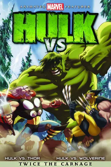 Plakat do filmu "Hulk Vs." #1050133