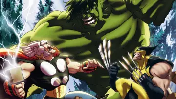 Zasłona do filmu "Hulk Vs." #411775