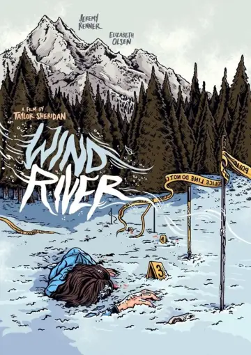 Plakat do filmu "Wind River. Na przeklętej ziemi" #58432