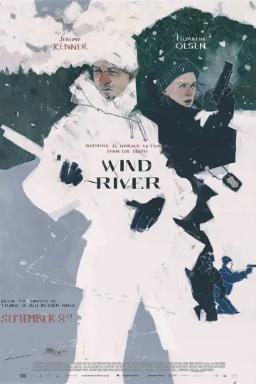 Plakat do filmu "Wind River. Na przeklętej ziemi" #58450