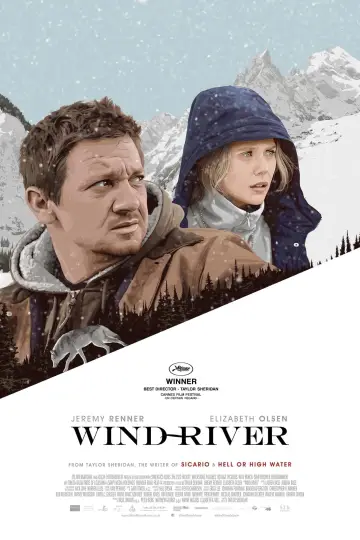 Plakat do filmu "Wind River. Na przeklętej ziemi" #58453