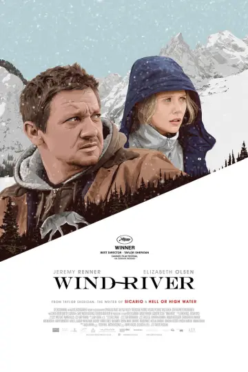 Plakat do filmu "Wind River. Na przeklętej ziemi" #701767