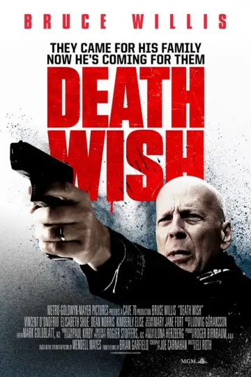 Plakat do filmu "Życzenie Śmierci" #88246