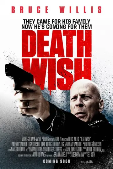 Plakat do filmu "Życzenie Śmierci" #88253