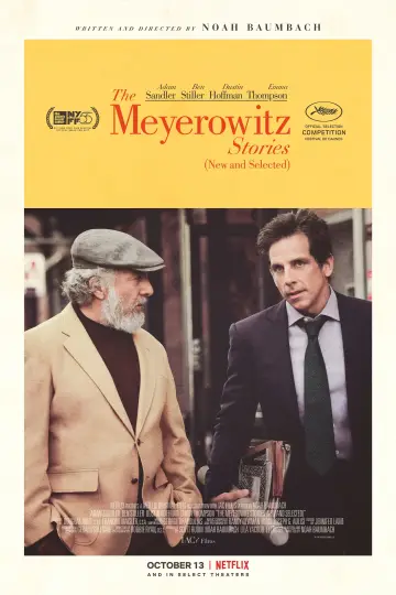 Plakat do filmu "Opowieści o rodzinie Meyerowitz (utwory wybrane)" #122557