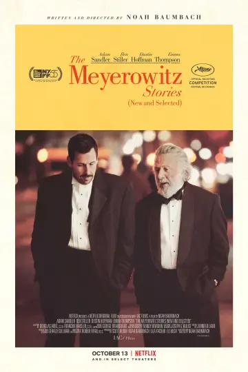 Plakat do filmu "Opowieści o rodzinie Meyerowitz (utwory wybrane)" #122567