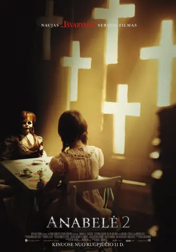 Plakat do filmu "Annabelle: Narodziny zła" #479949