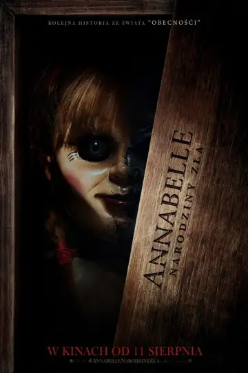 Plakat do filmu "Annabelle: Narodziny zła" #643350