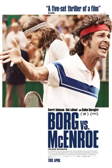 Plakat do filmu "Borg/McEnroe. Między odwagą a szaleństwem" #251665
