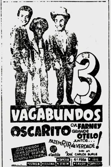 Plakat do filmu "Três Vagabundos" #1166881